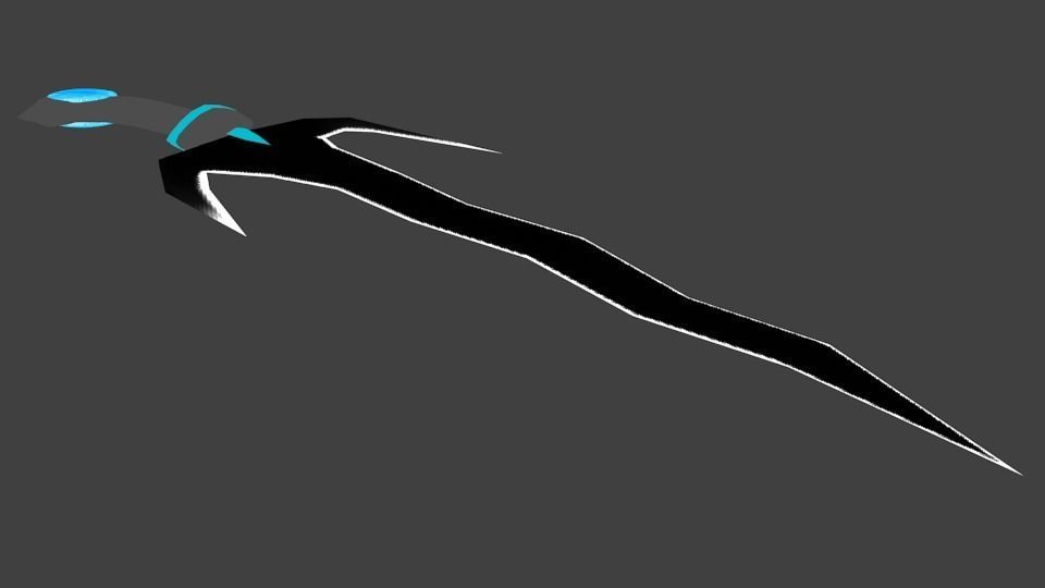 Kerisai-5 sword 3D model_1