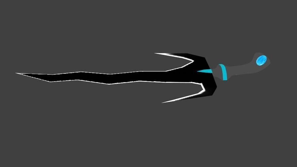 Kerisai-5 sword 3D model_6