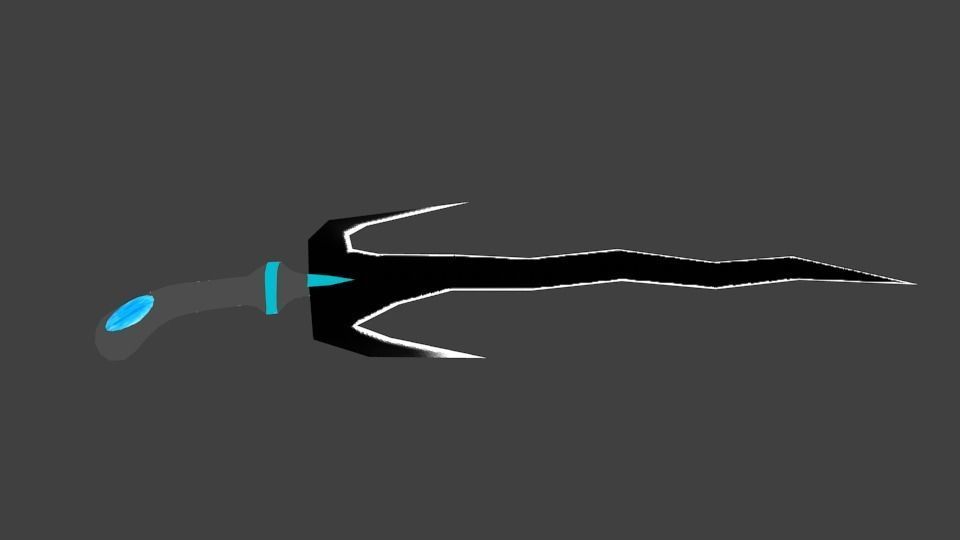 Kerisai-5 sword 3D model_5