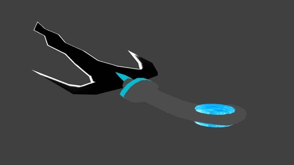 Kerisai-5 sword 3D model_3