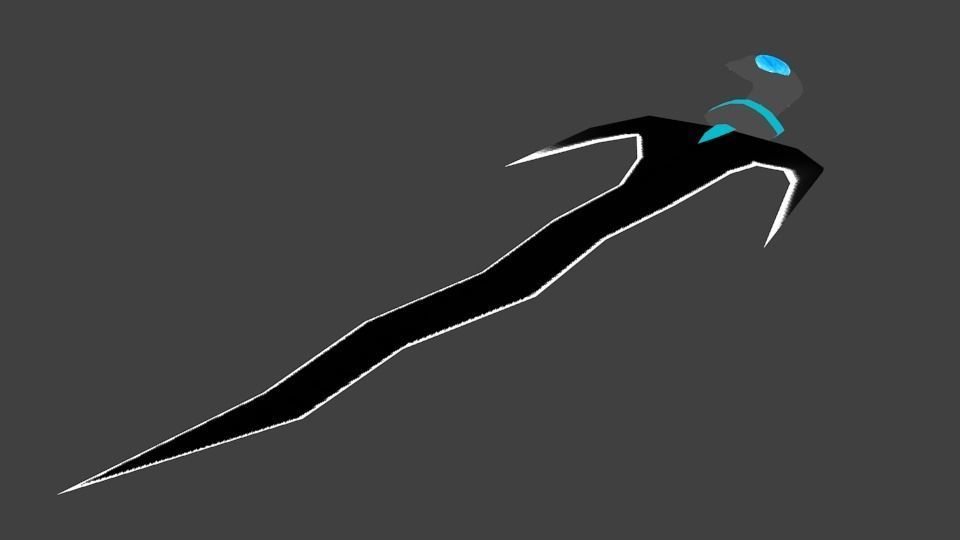 Kerisai-5 sword 3D model_2