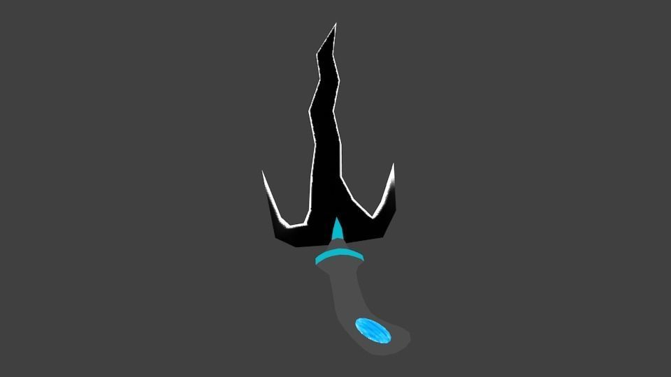 Kerisai-5 sword 3D model_7