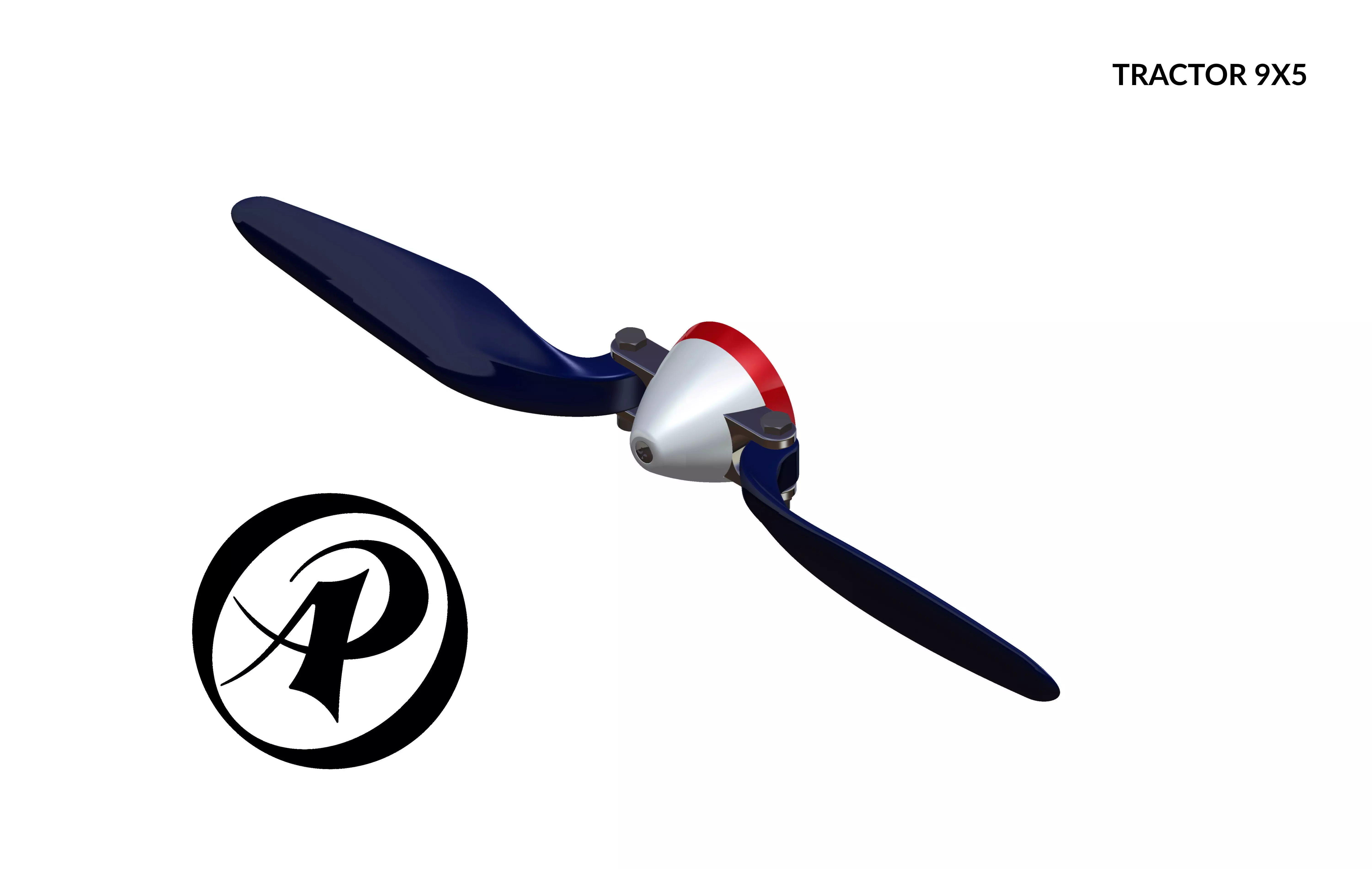 Folding Propeller AP-PR-009 9-5 3D print model_0