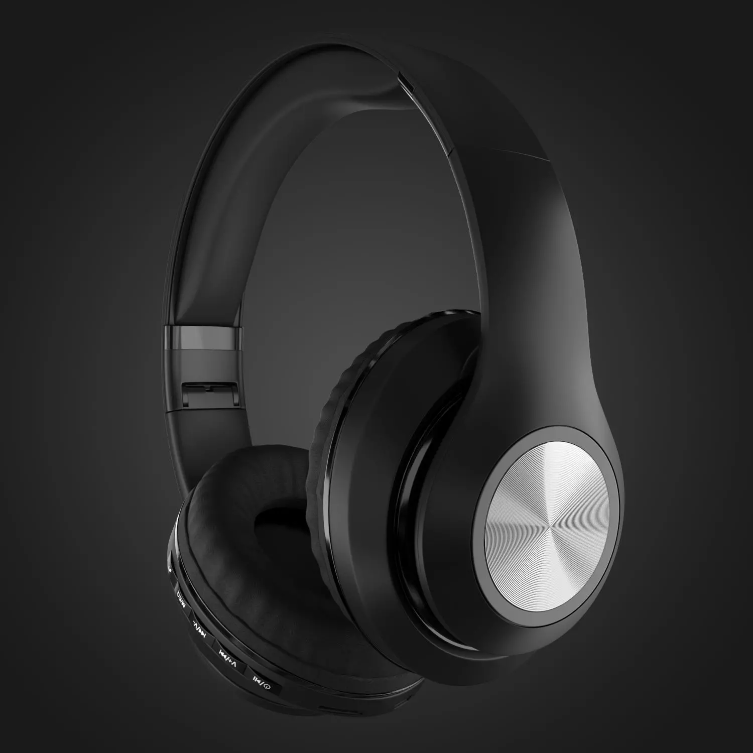 Headset wireless bluetooth headphones 3D model_0