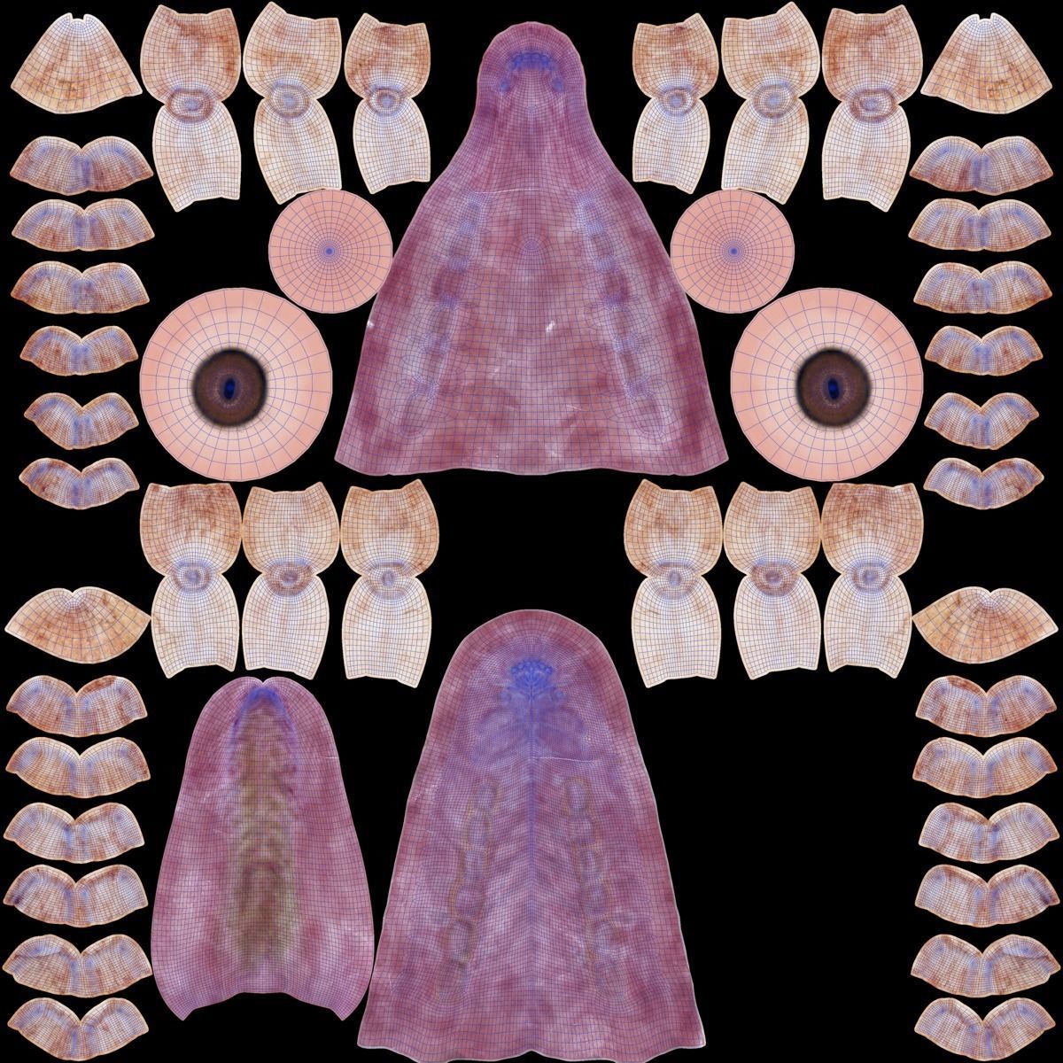 Donkey Winter with 2 Animations  VFX Grace 3D model_17