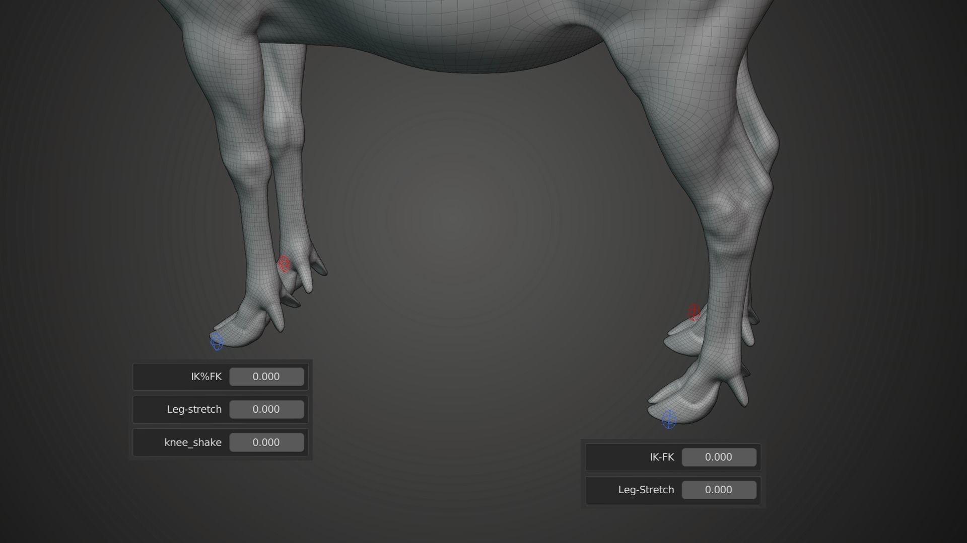 Male Deer with 5 Animations  VFX Grace 3D model_25