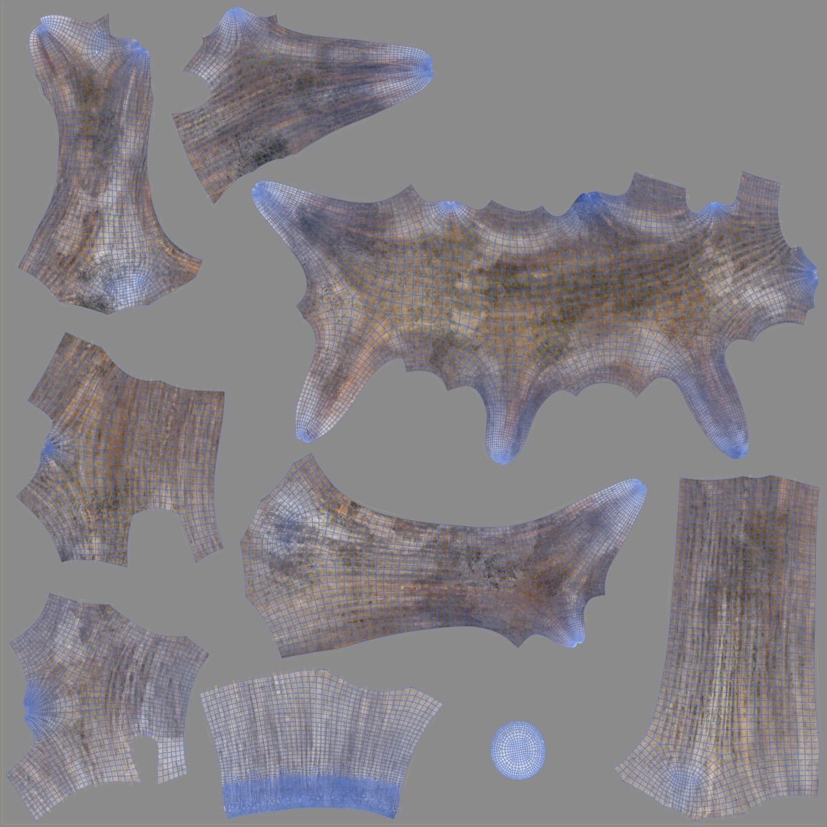 Male Deer with 5 Animations  VFX Grace 3D model_29