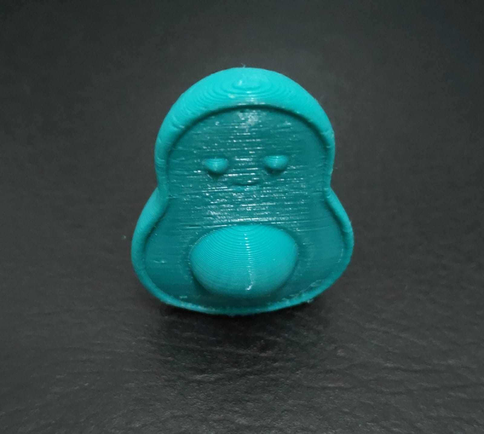 Cute Avocado 3D print model_3