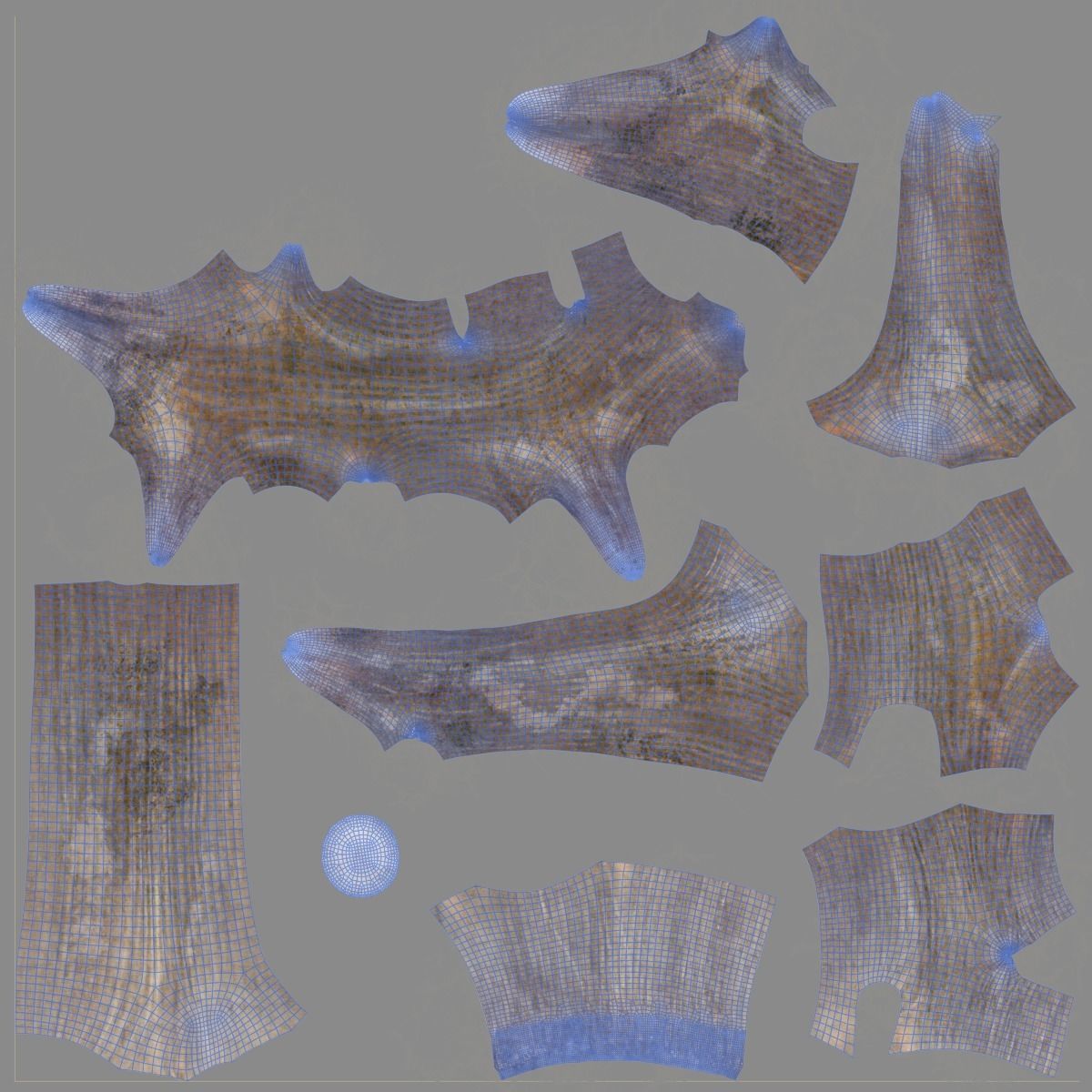 Male Deer with 2 Animations  VFX Grace 3D model_21