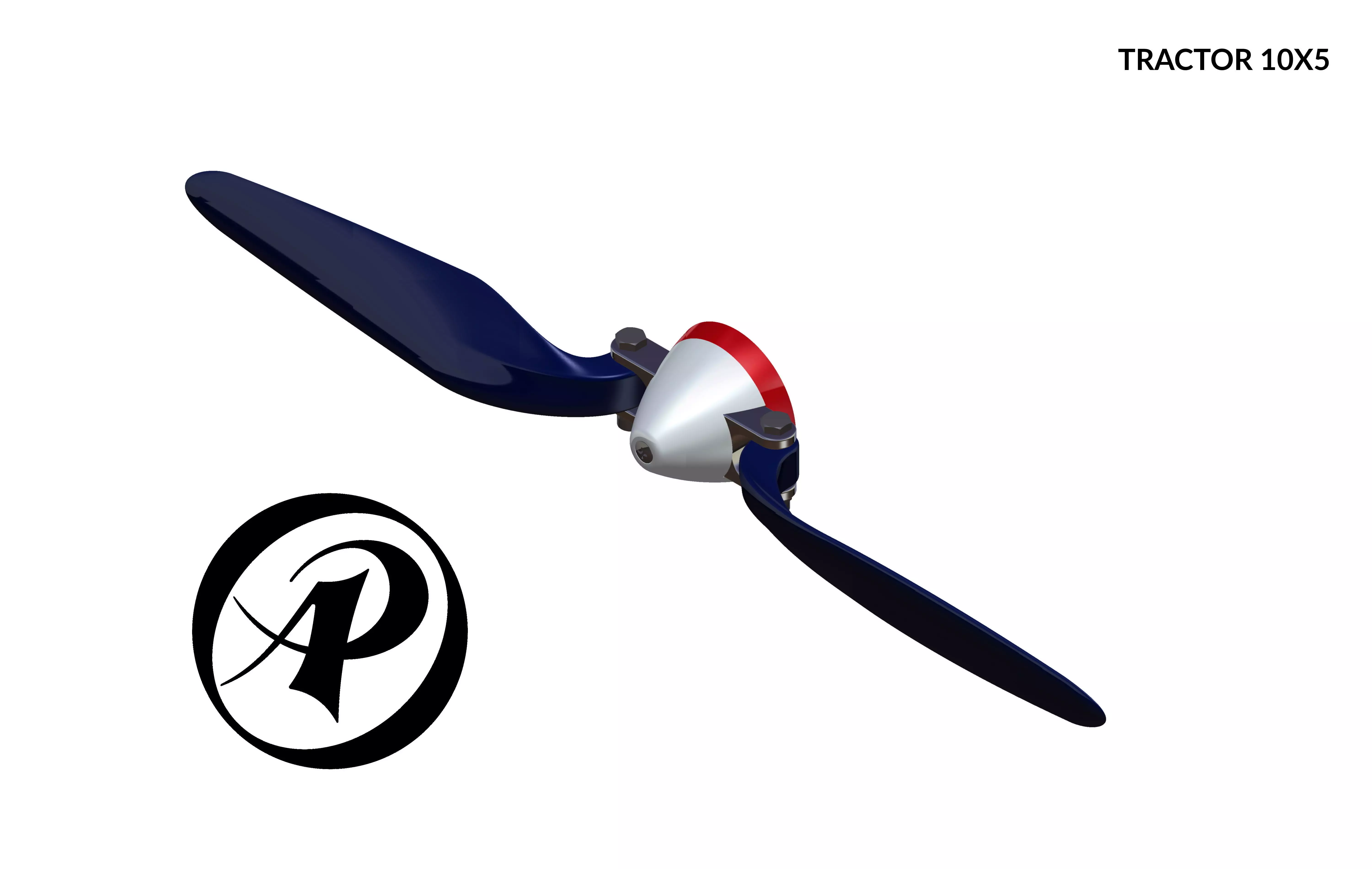 Folding Propeller AP-PR-009 10-5 3D print model_0