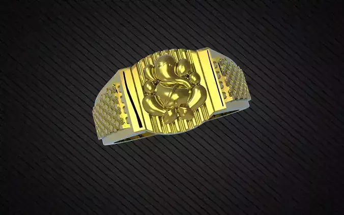 south india Ganesh  ji ring
