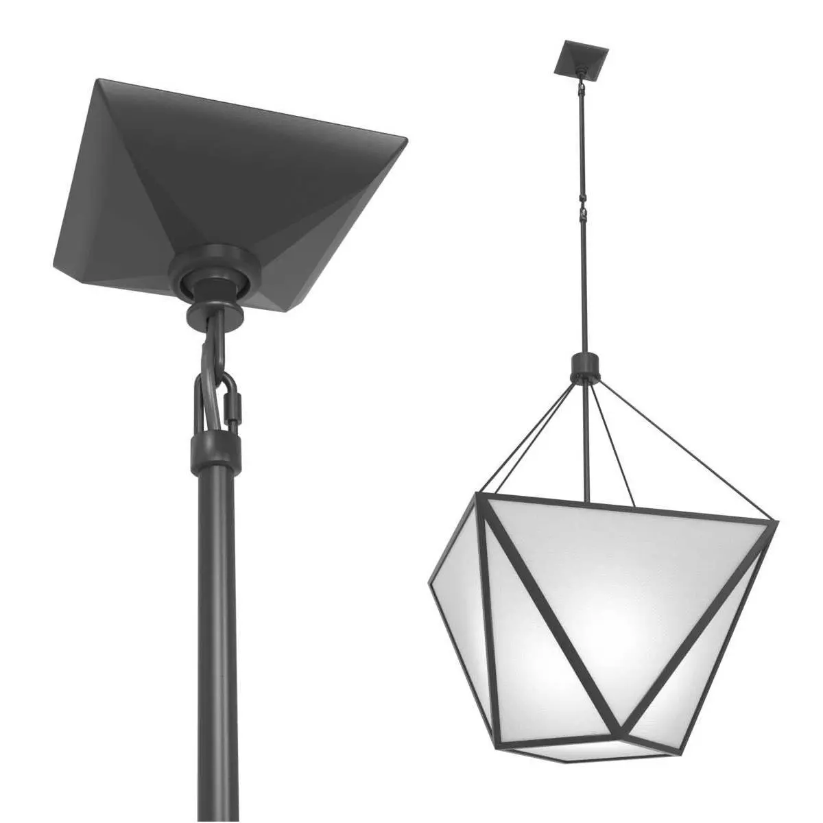 Circa lighting VISUAL COMFORT Lorino Large Lantern 3D model