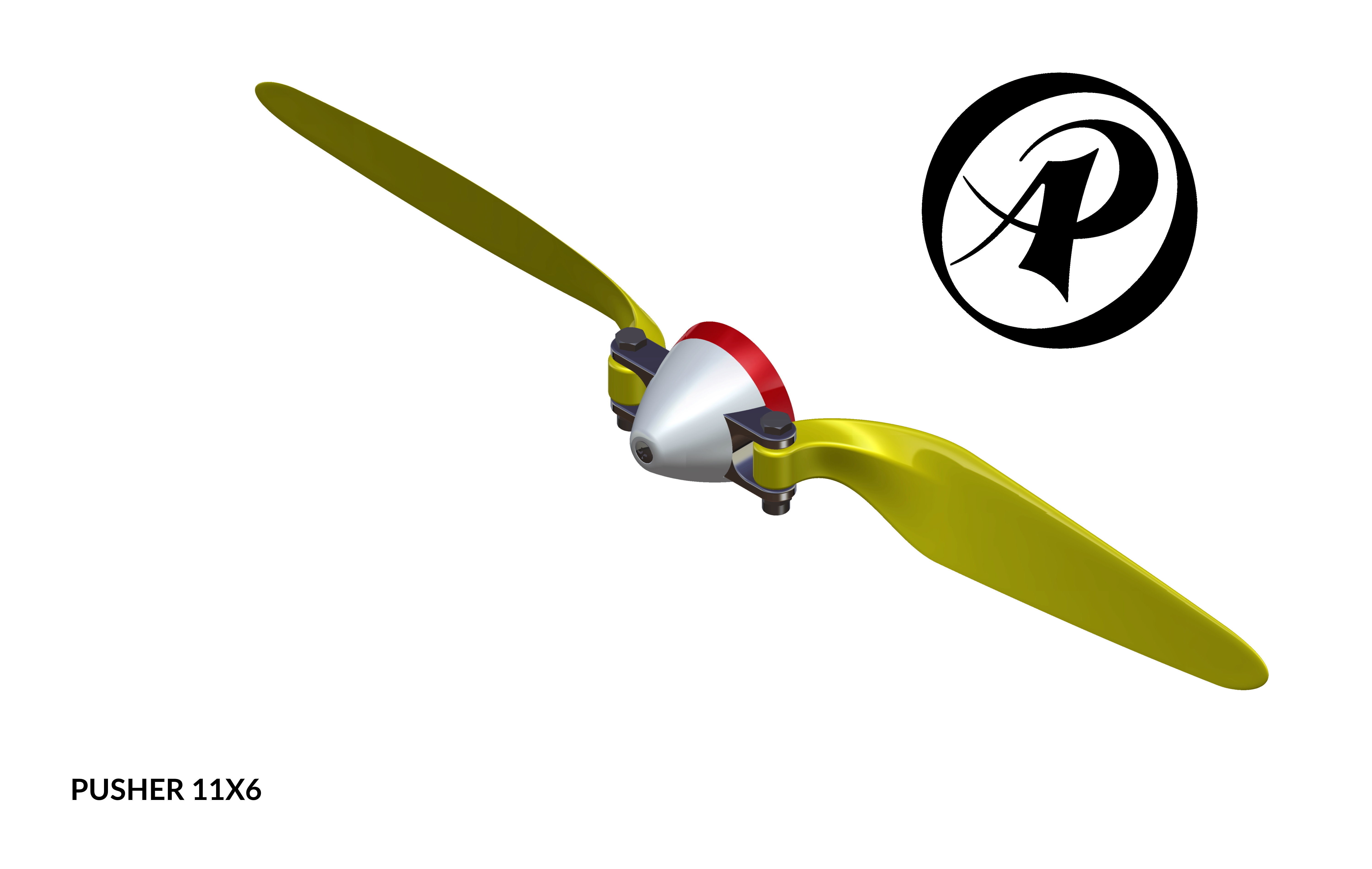 Folding Propeller AP-PR-009 11-6 3D print model_1