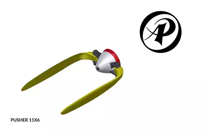 Folding Propeller AP-PR-009 11-6 3D print model