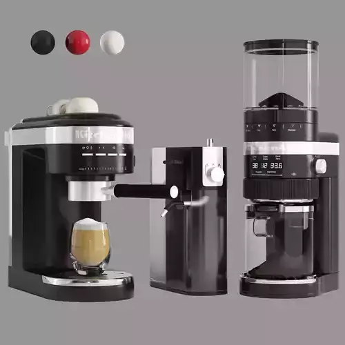 KitchenAid Coffee Collection Espresso Machine and Grinder