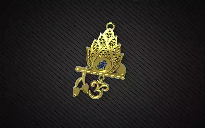 New model  Krishna  mom latter  gold locket rhino matrix 