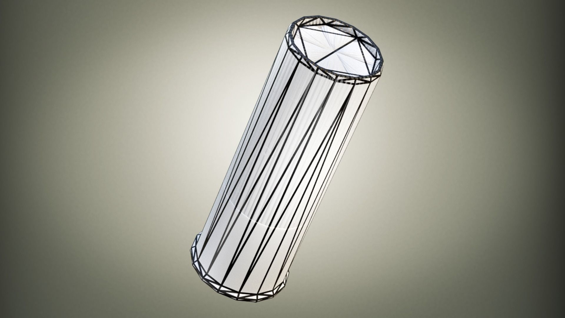 Benelli M3 Super 90 Kromo Low-poly 3D model_13