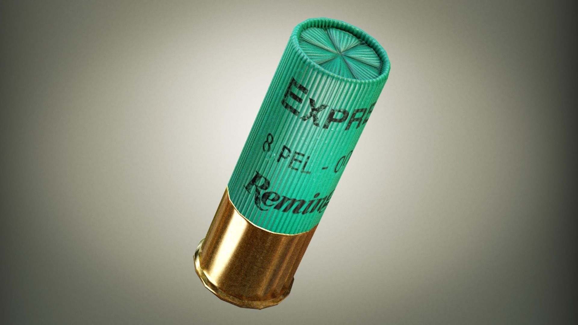 Benelli M3 Super 90 Kromo Low-poly 3D model_12