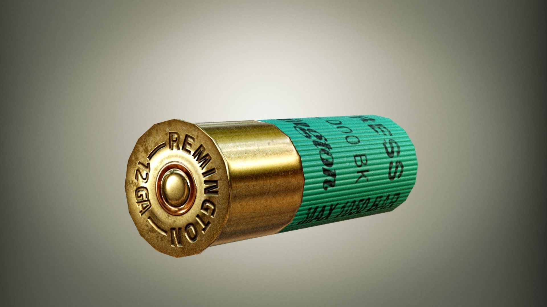 Benelli M3 Super 90 Kromo Low-poly 3D model_14