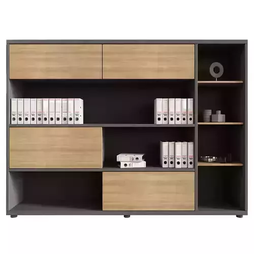 Norden Office Shelving Unit 3D model