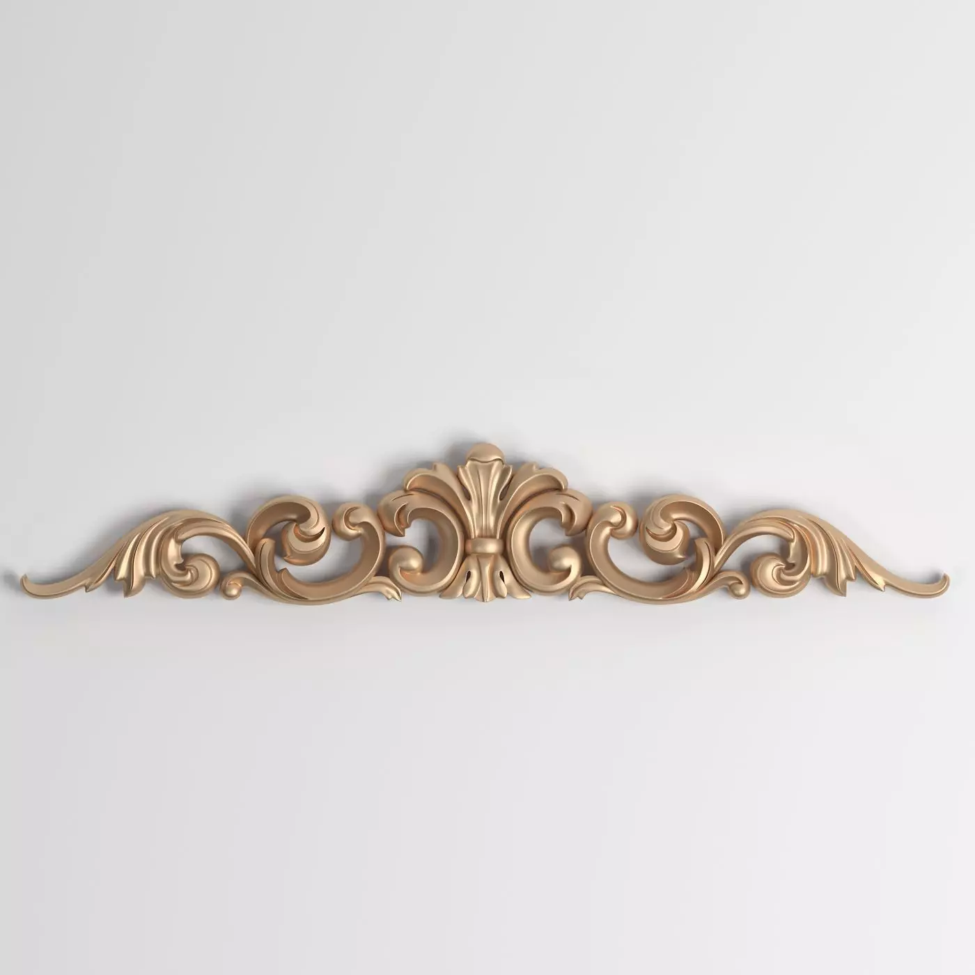 3D Model Carved Decor Element 3D print model_0