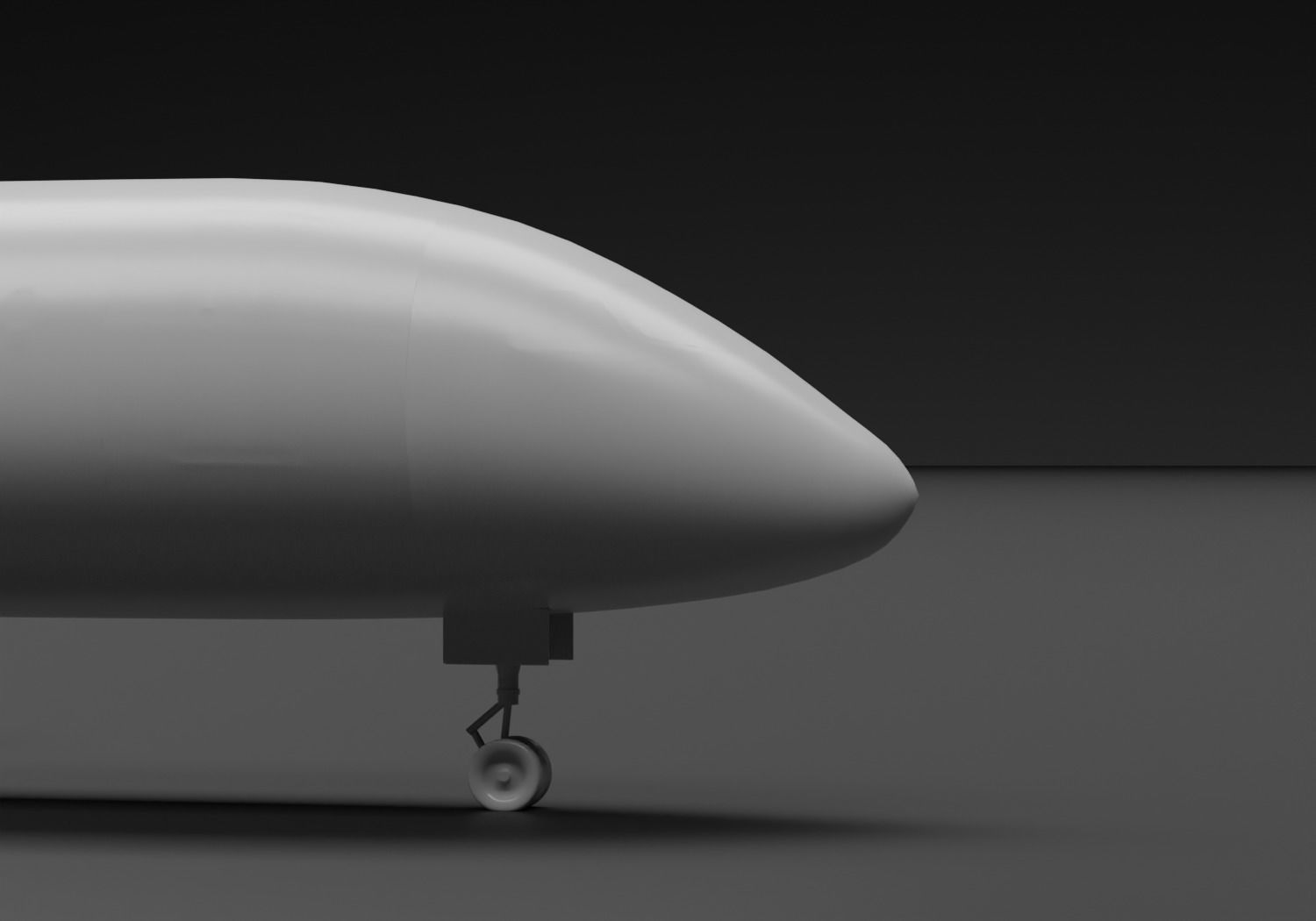 Airbus A220-300 Air Baltic Livery 3D model_13