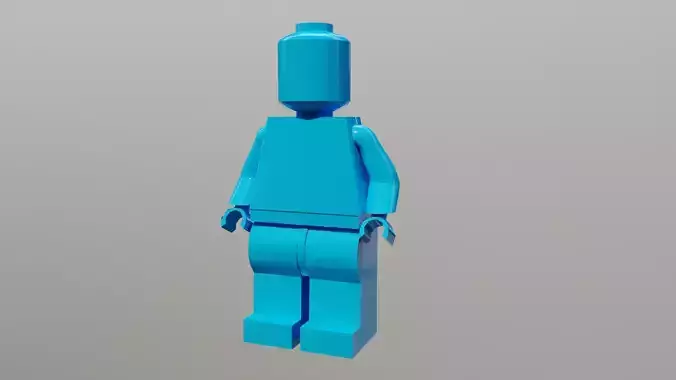 Lego Human Low Poly
