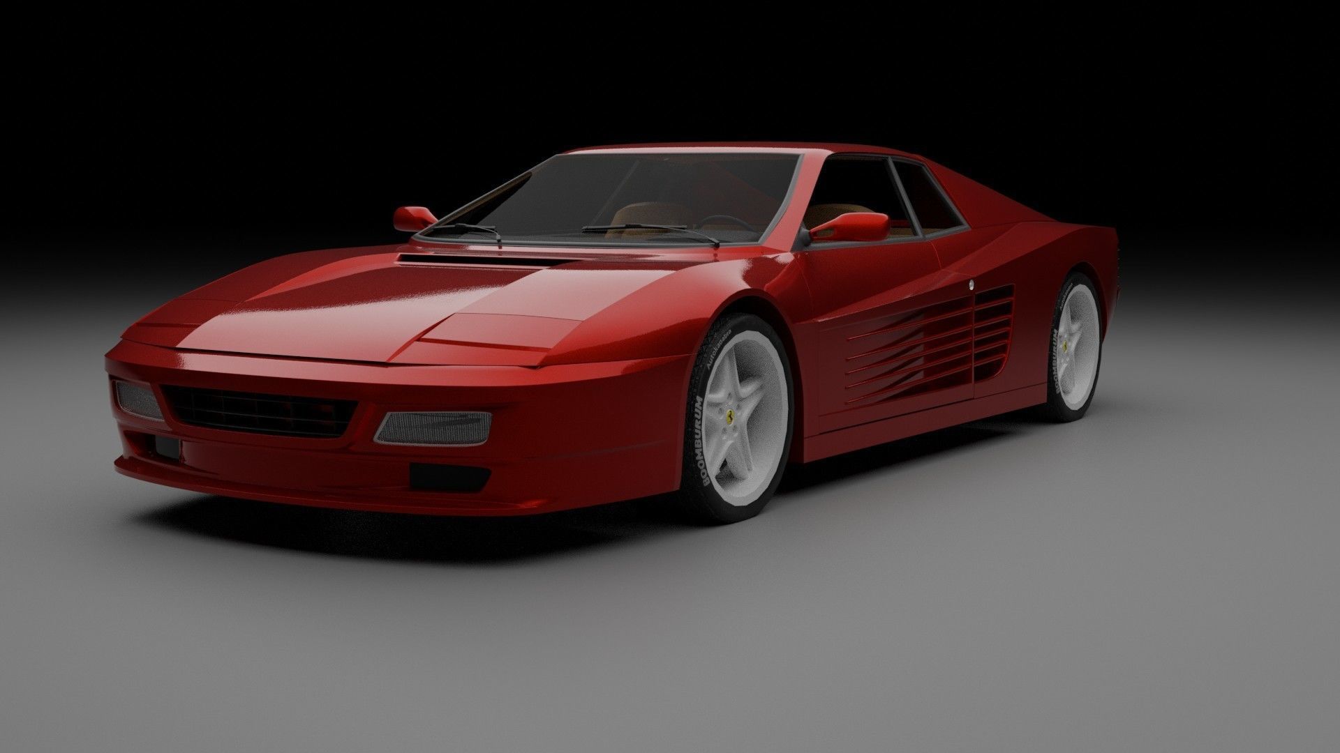 Ferrari 512  3D model_0