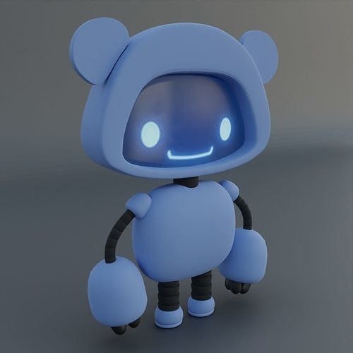 Game Ready Robot Billy  3D model