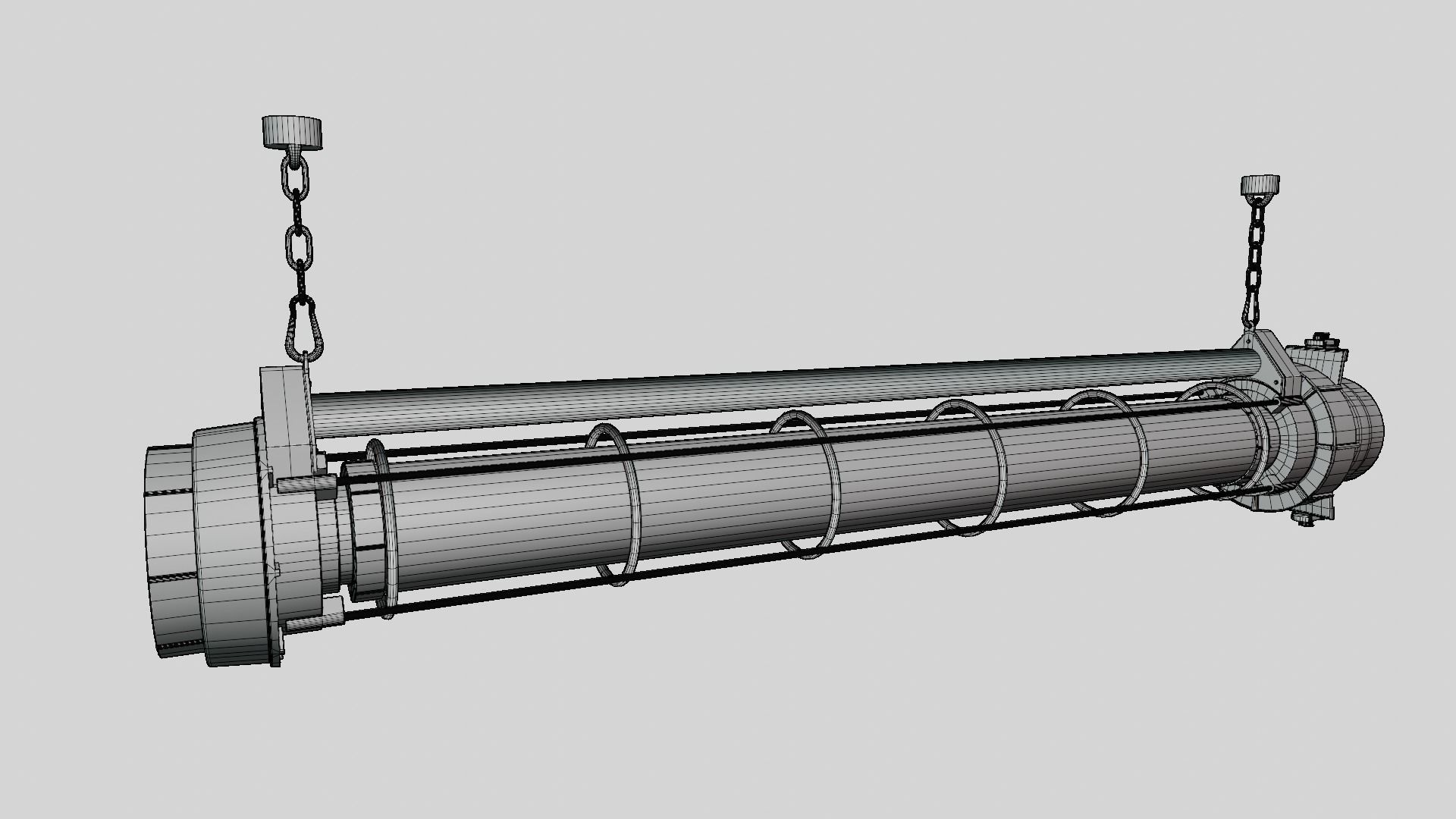 Tube Lamp 3D model_6