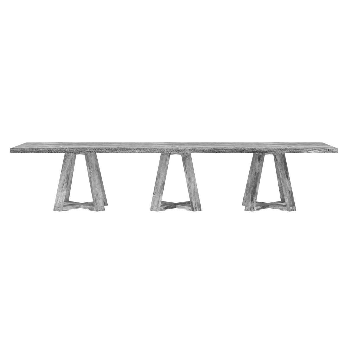 Clubcu RECLAIMED ELM DINING TABLE 3D model_3