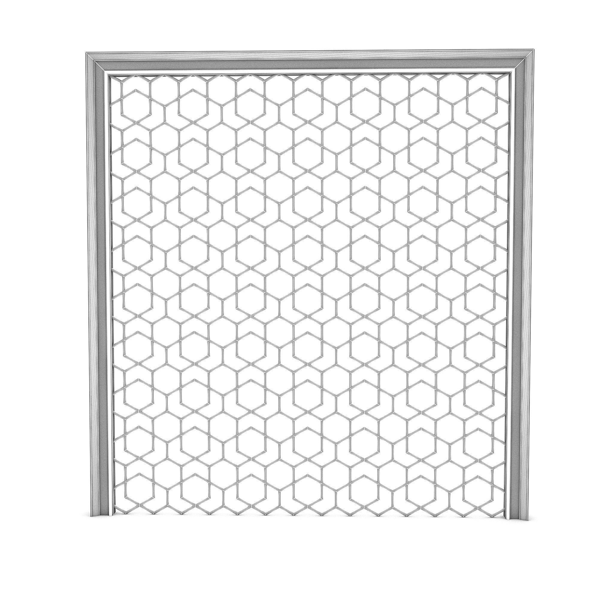 3d classic seperator 3D model Low-poly 3D model_6