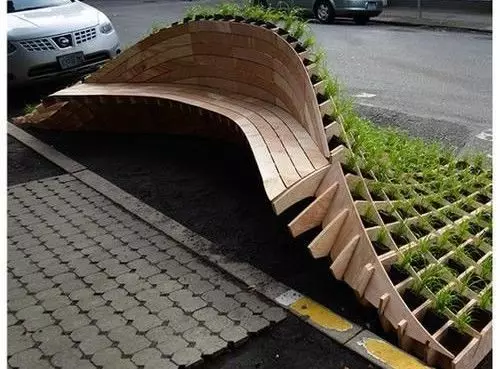 Street Landscape Bench 3D model