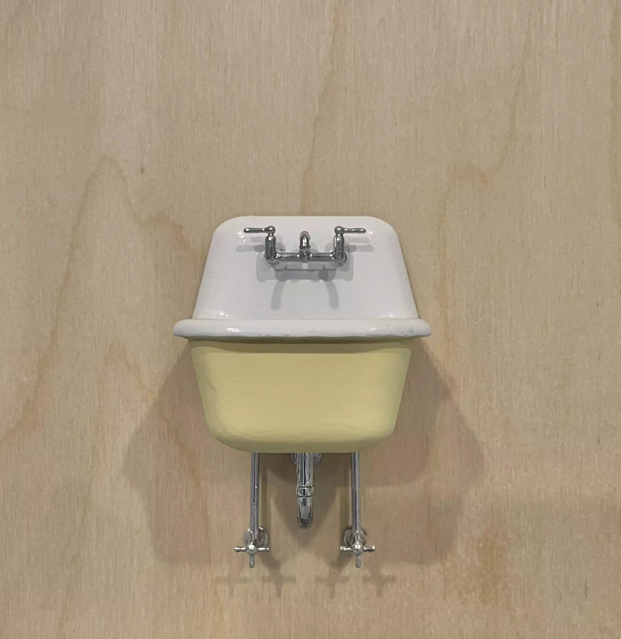 12th Scale Utility Sink 3D Print Model for Dollhouse Miniatures 3D print model_0