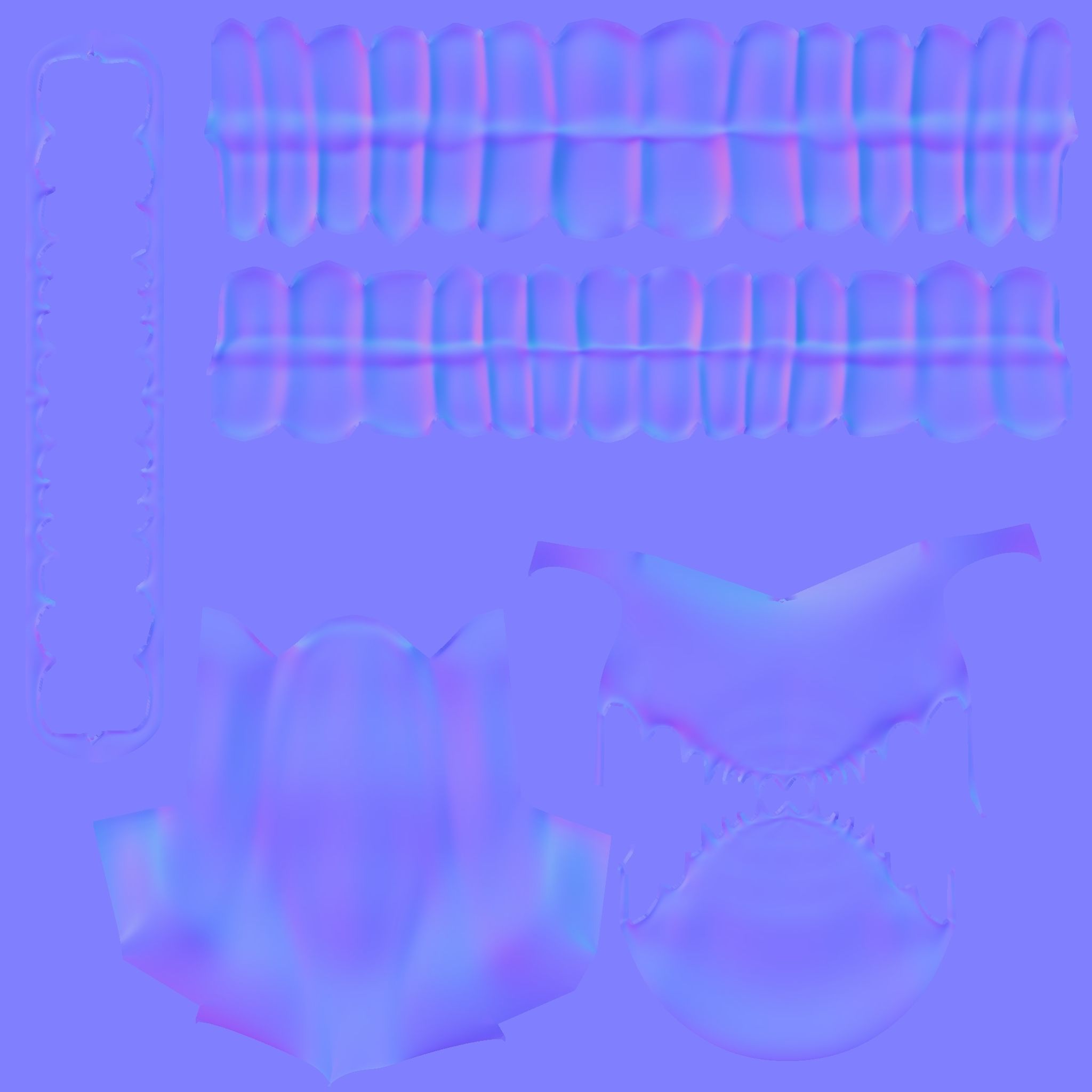 cartoon character man Low-poly 3D model_11