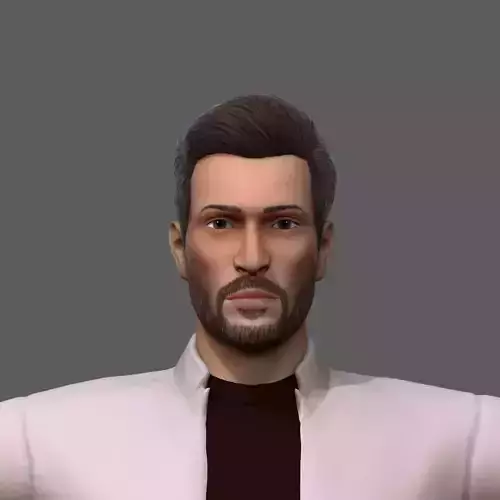 cartoon character man