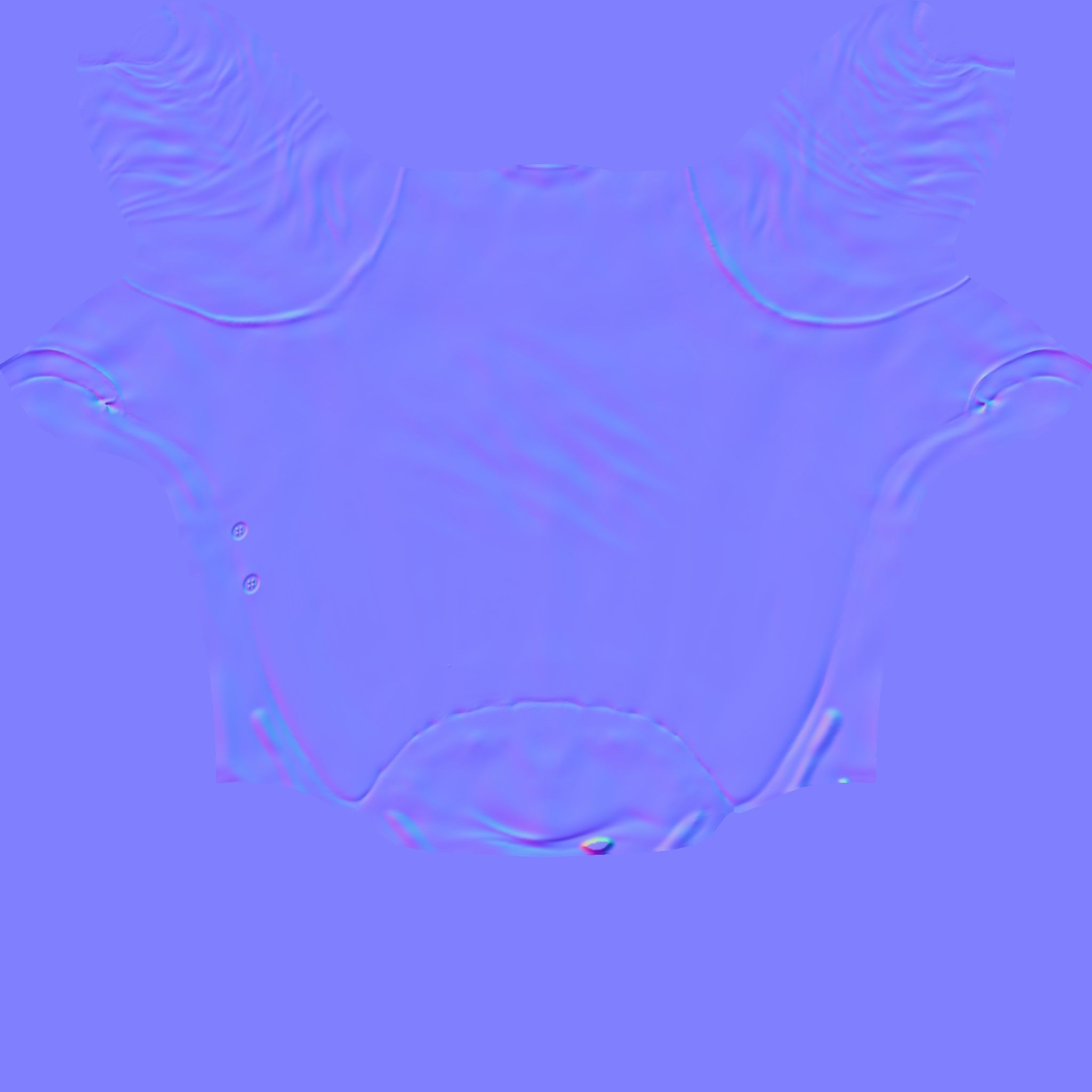 cartoon character man Low-poly 3D model_7