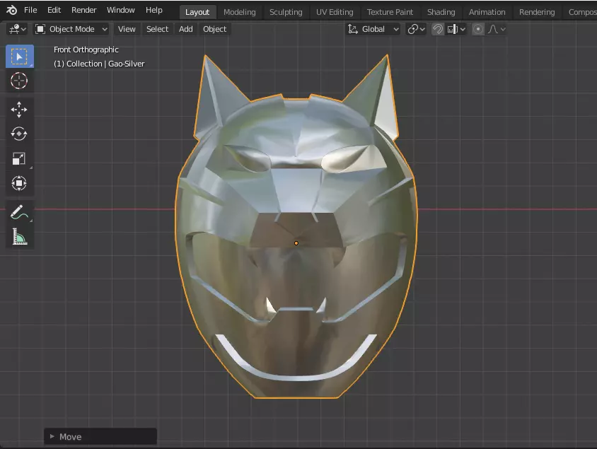 Lunar Wolf Ranger Hemet - Gaosilver 3D print model_0