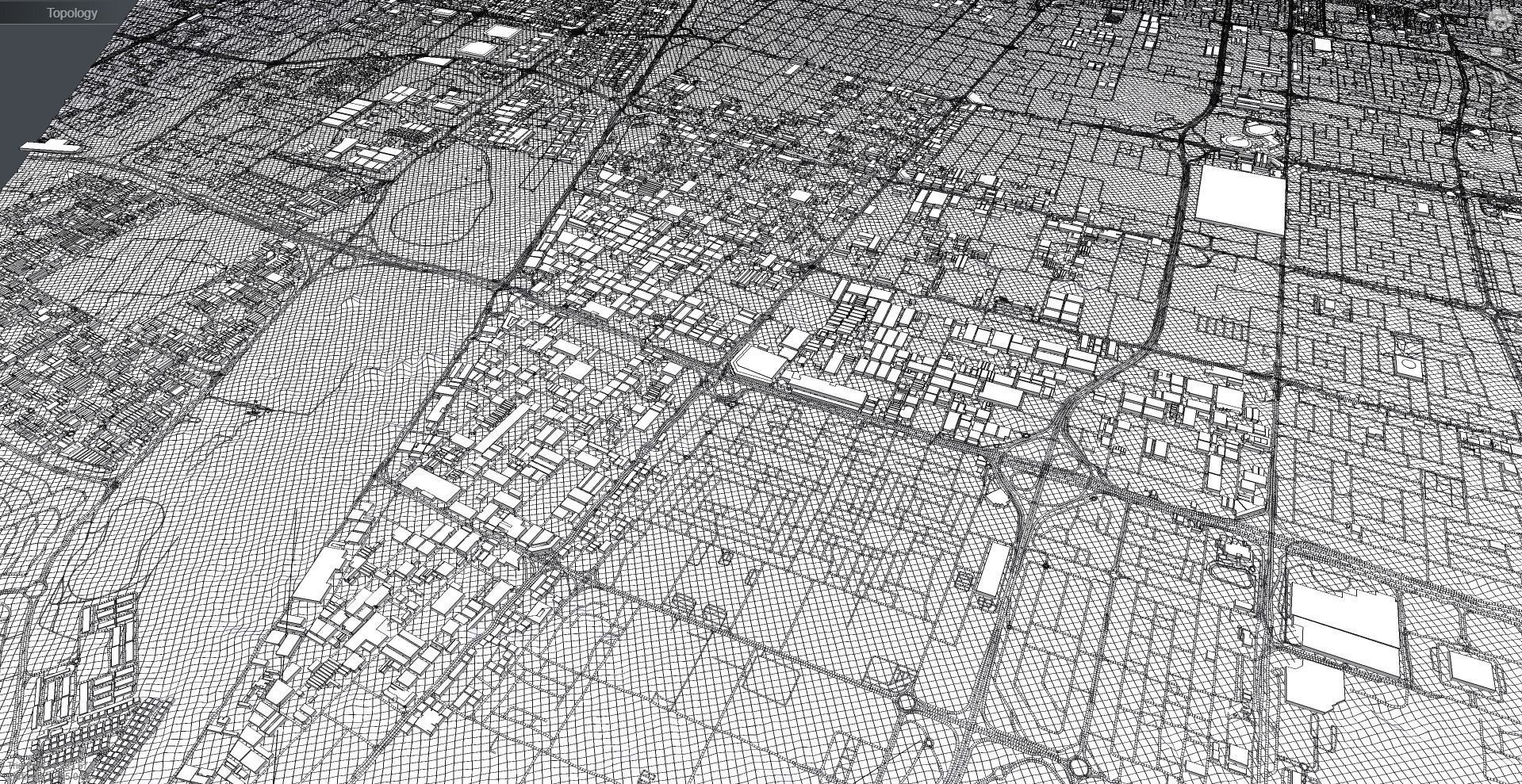 Cityscape Sharjah United Arab Emirates 3D model_17