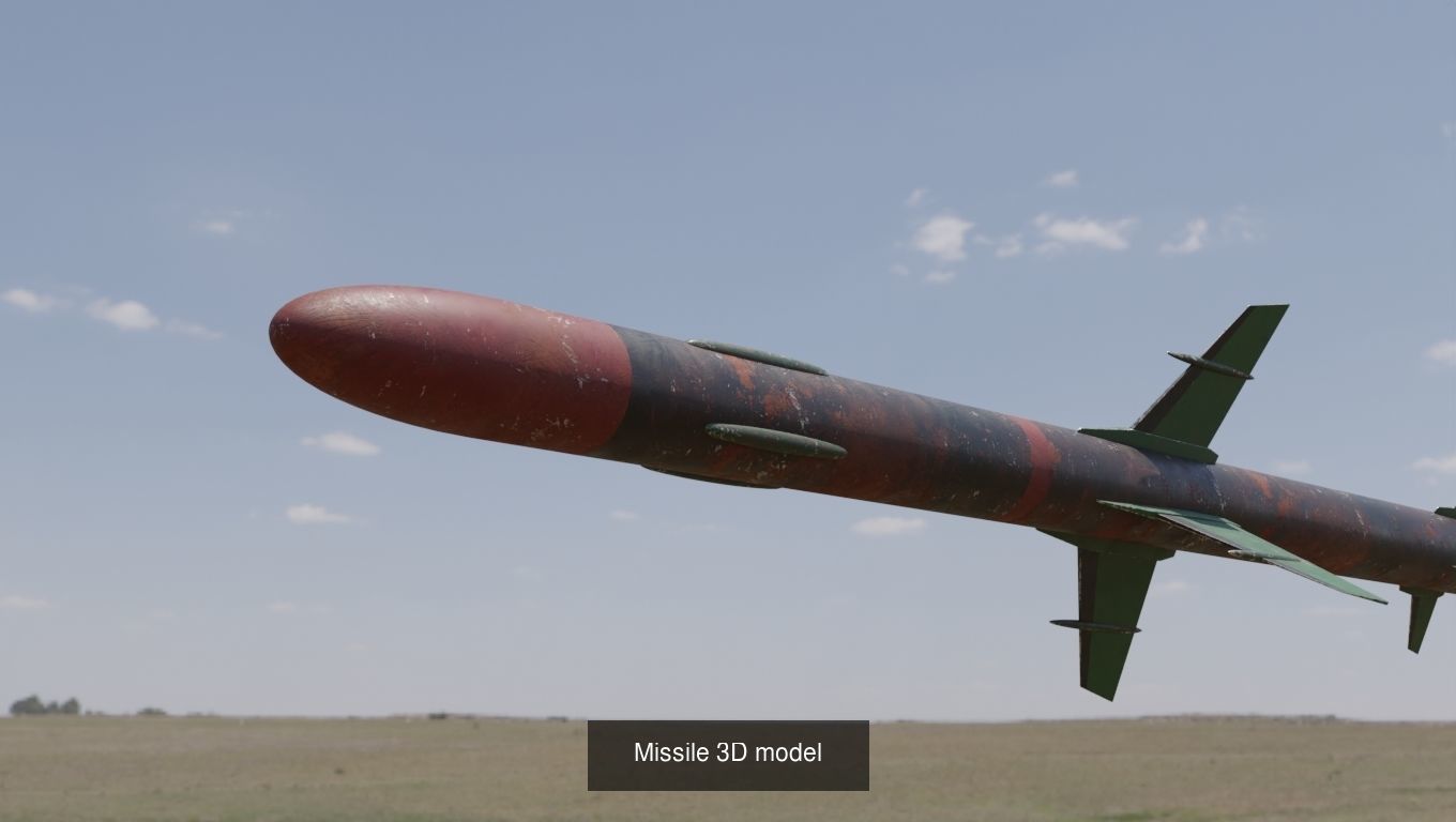 Missili 3D models 3D Model Collection_3