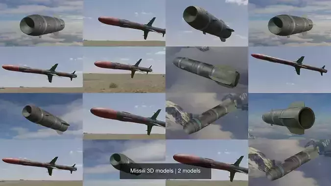 Missili 3D models