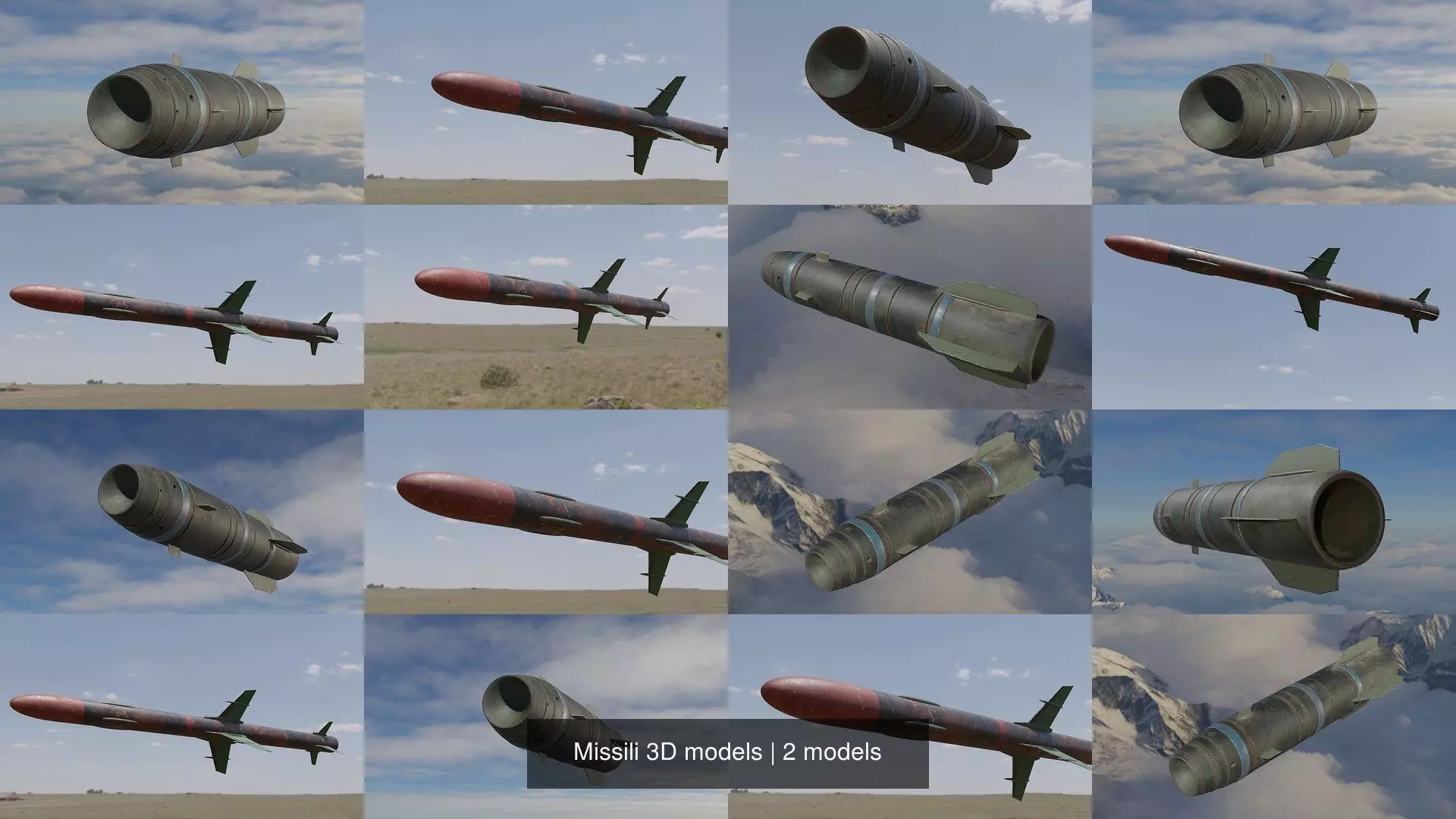 Missili 3D models 3D Model Collection_1