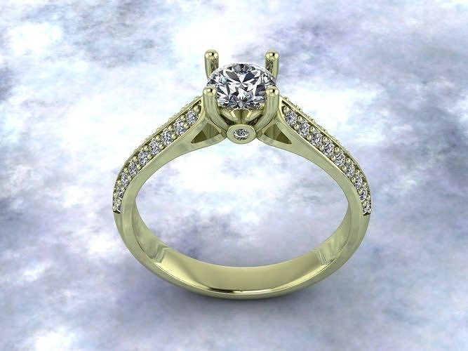 Diamond Ring-33 3D print model