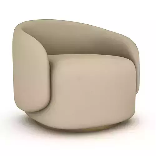 modern berger 3D model Low-poly 3D model