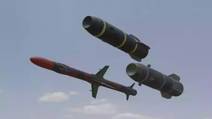 Rocket 3D models 3D Model Collection