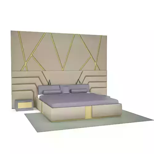 classic bedding set 3D