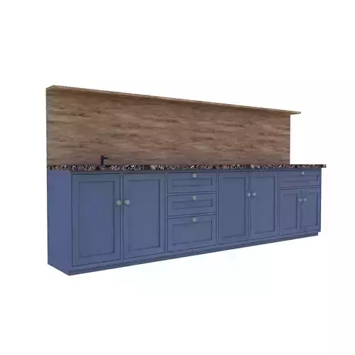 modern tiny kitchen model