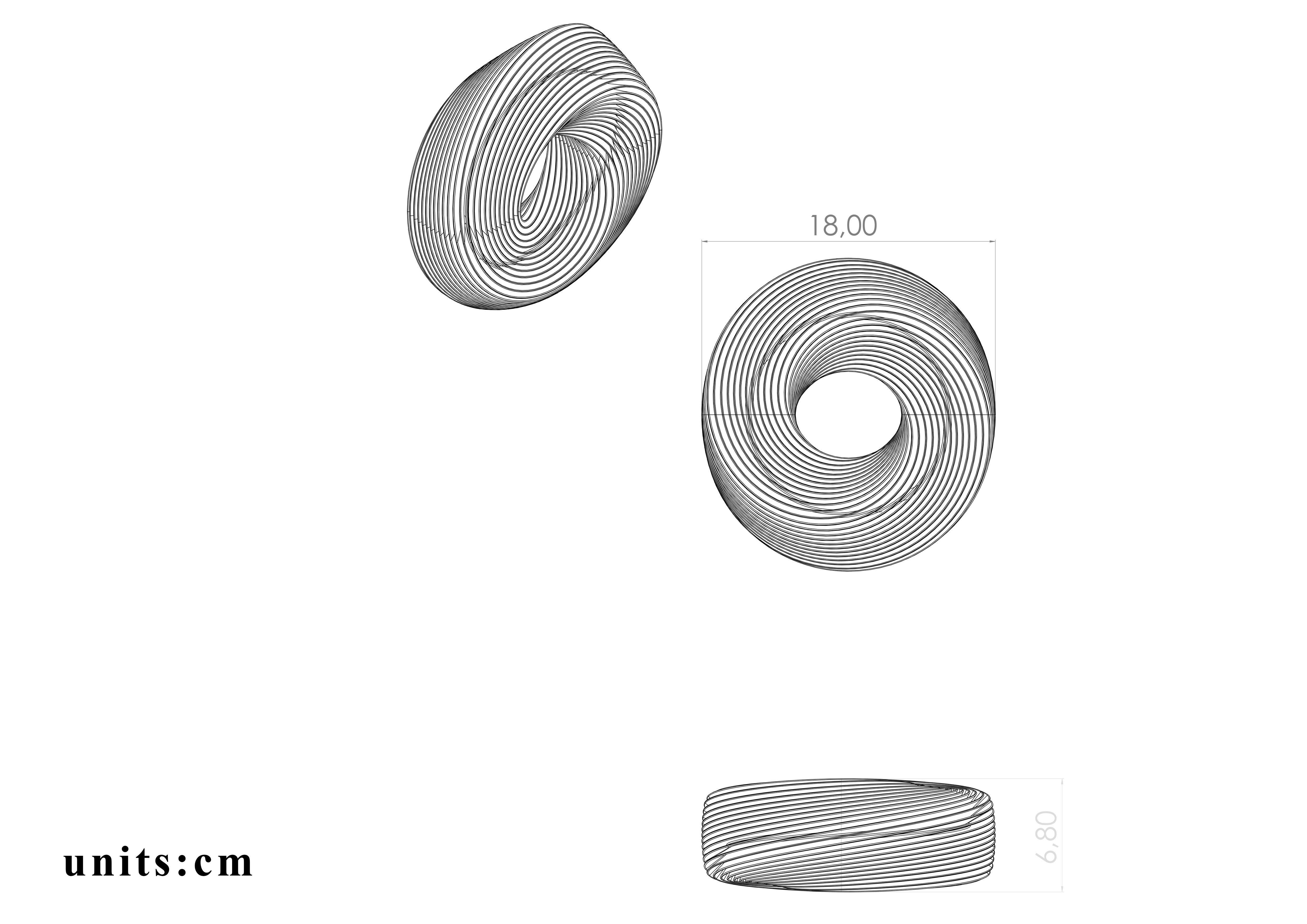 thorusdeep spiral glass sculpture 3D print model_5