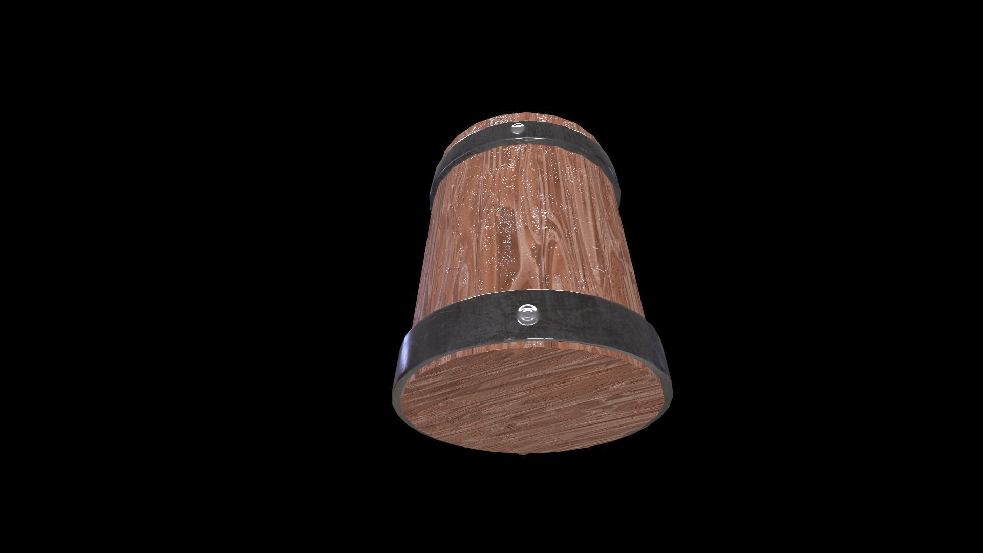 Beer Mug Low-poly 3D model_5