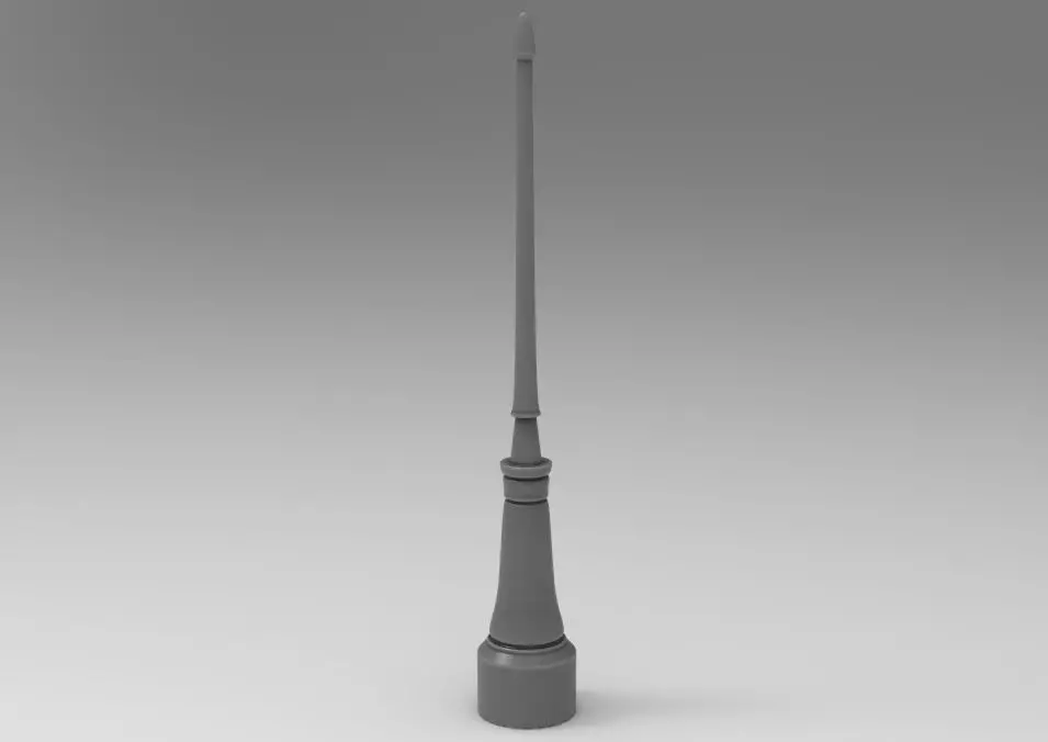 sci fi antenna 3D print model